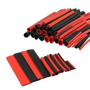150pcs 2:1 Polyolefin Heat Shrink Tubing Tube Sleeving Wrap Wire Kit Cable N.v