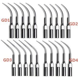 5*Ultrasonic Piezo Scaler Insert Scaling Tips for Satelec DTE Handpiece GD1-GD4