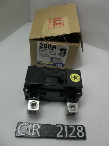 Square d qom2200vh 200 amp 2 pole circuit breaker (cir2128) for sale