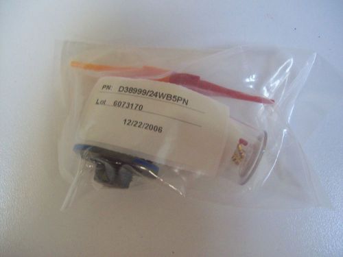 AERO D38999/24WB5PN JAM NUT RECEPTACLE CONNECTOR - BRAND NEW - FREE SHIPPING!!!