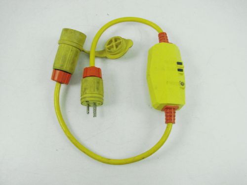 Ericson Guardian GFCI Ground Fault Circuit Interrupter Model 1083-14-2PT Yellow
