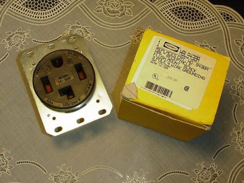 Hubbell 9430a hbl9430a 30 amp 125/250 14-30r receptacle for sale