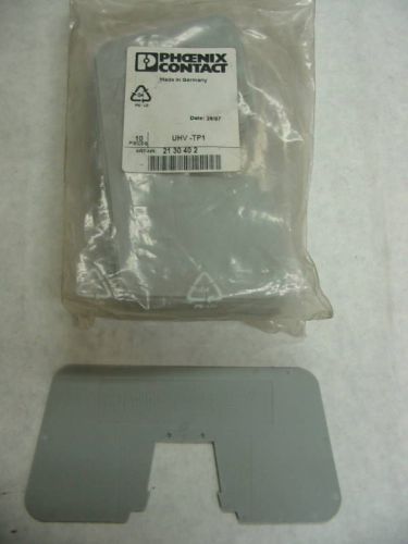 20 phoenix contact uhv-tp1 terminal seperating plate for sale