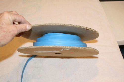 50 ft. blue 3/8&#034; polyolefin 2:1 heat shrink tubing for sale