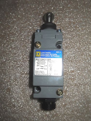 (V57-5) 1 NEW SQUARE D 9007C54DY1905 LIMIT SWITCH