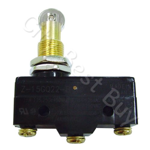 5 Z-15GQ22-B OMRON Limit 220V Switch Normally Open Panel Mount Roller Plunger
