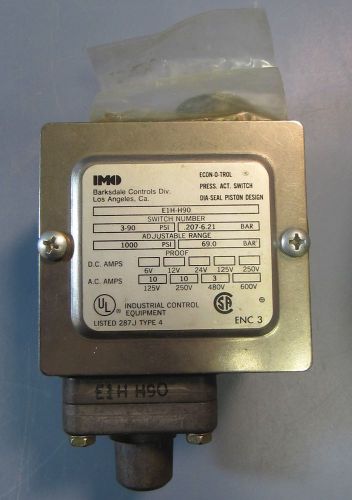 Barksdale imo pressure activated switch e1h-h60 nwob for sale