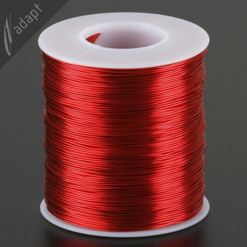 Magnet Wire, Enameled Copper, Red, 23 AWG (gauge), 155C, ~1 lb, 625ft