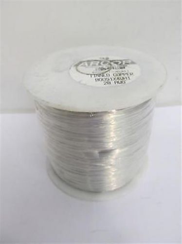 Arcor, 28 AWG, Bright, Silver Tinned Copper Wire - 5 lbs