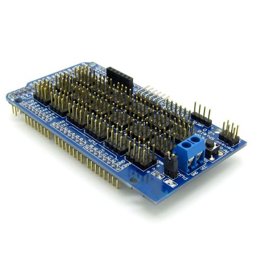 1x Arduino MEGA Sensor Shield V1.0 Expansion Board with Various Module Interface