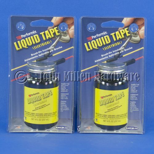 2 bottles brush on liquid electrical tape - 4 fl oz for sale