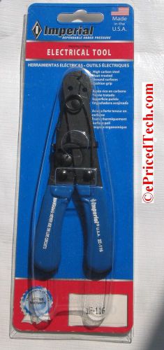 Imperial v-grooved stripper, ie-116 electrical pliers tool for sale