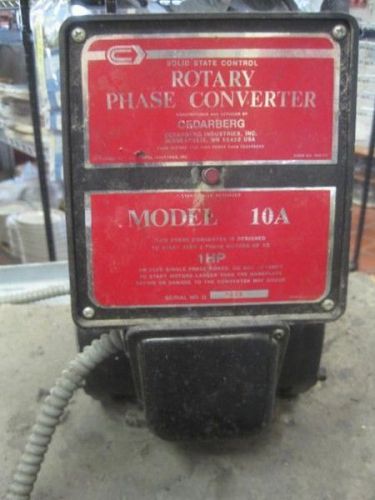 10A Cedarberg Rotary Phase Converter