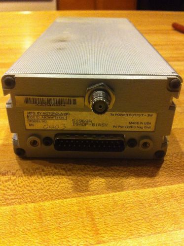 Motorola Namps Cell Phone Transceiver M# S1969A S/N 194DPYB165Y