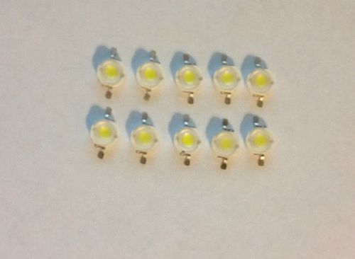 10pcs 3w, 3.2v, 220-240lm led bulb ic smd lamp beads light daylight -cold white for sale