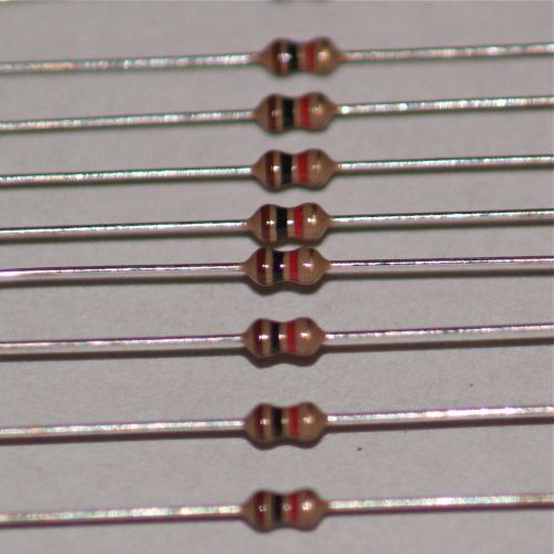 68K ohm 1/4 watt 5% mini carbon film resistors 50pcs US SELLER