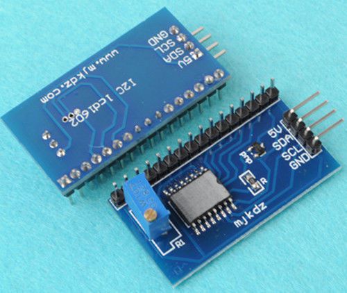 Twi/spi/iic/i2c serial interface board module for arduino lcd1602 lcd 1602 for sale