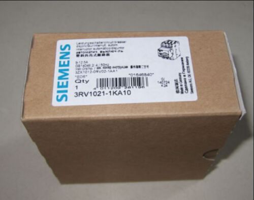 1PCS NEW Siemens circuit breaker 3RV1021-1KA10