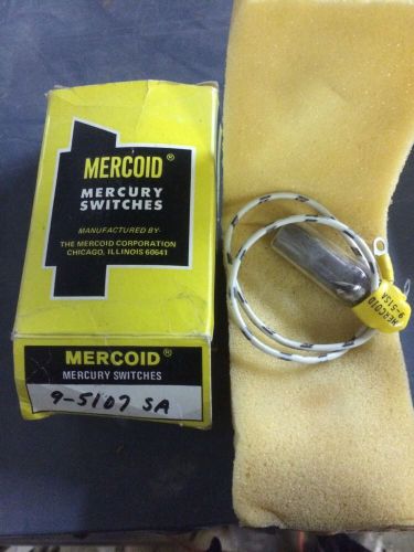 Mercoid Mercury Switch 9-51sa Ac System Industrial NOS