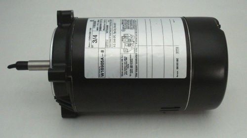 Pentair 3/4 hp electric motor 3450 rpm 60hz 1 phase a.o. smith w16905a-b for sale
