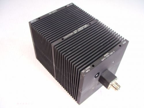 JFW High Power Fixed Attenuator Model 50FH-030-300-2 300W 30dB DC to 2GHz Type N