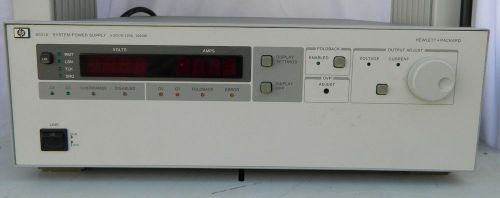 HP 6031A SYSTEM DC  POWER SUPPLY. 0-20V/0-120A,