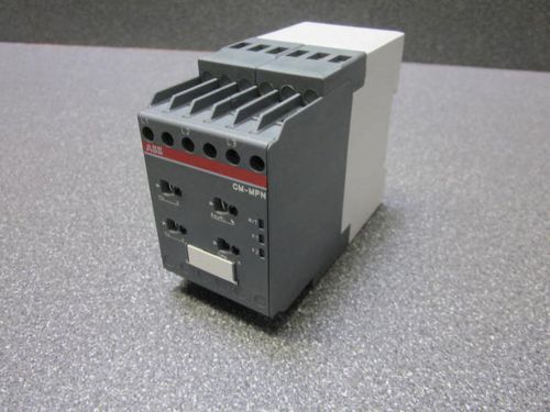 Abb cm-mpn-52 multifunctional 3 phase monitoring relay for sale