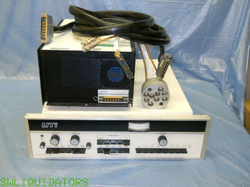Uti 100c gas  analyzer 5162&amp; rf generator 5107 mass spectrometer system for sale