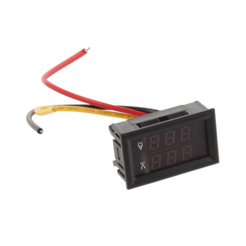 DC 3.5-30V 0-100A LED Digital Voltmeter Ammeter Amperemeter Spannungsmesser MS