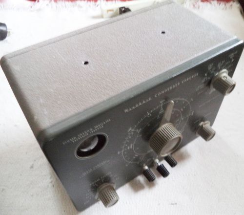 Used Heathkit Condenser or Capacitor Checker Model C-3  N/R