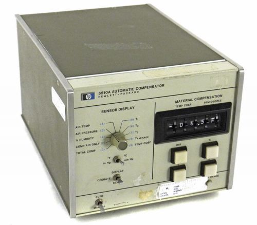 HP/Agilent 5510A Automatic Air Pressure/Temperature Material Compensator