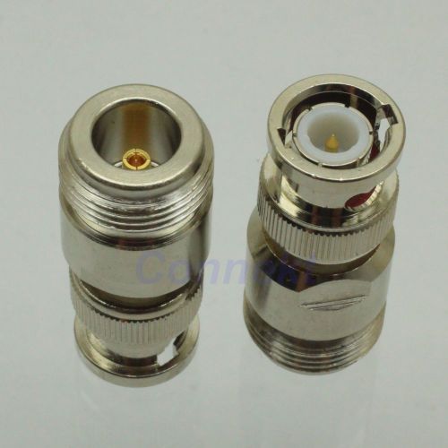 1pce N female jack to BNC male plug RF coaxial adapter connector