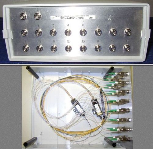 2x16 splitter in enclosure/box, 1.3/1.55um, with fc/apc adapters for sale