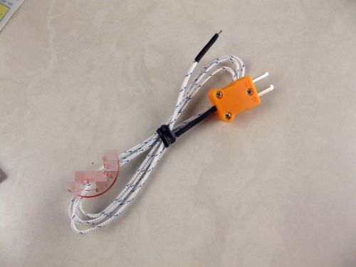 2pcs 1m Wire K Type Thermocouple Sensor Probe Test Temperature