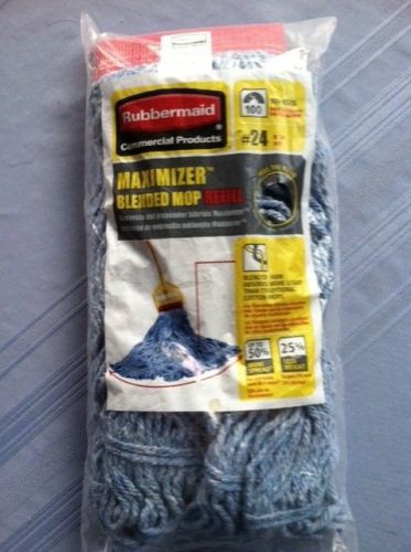 Rubbermaid Commercial 1887087 Maximizer Blended Mop Refill #24