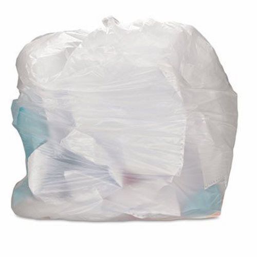 60 Gallon Clear Trash Bags, 38x58, 14mic, 200 Bags (GEN 385814)