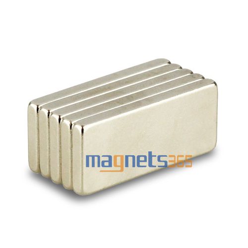5pcs n35 super strong block cuboid rare earth neodymium magnets f28 x 12 x 3mm for sale
