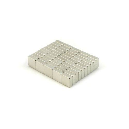50pcs 5/32&#034; x 5/32&#034; x 1/32&#034; Blocks 4x4x1mm Neodymium Magnets Craft Permanent N35