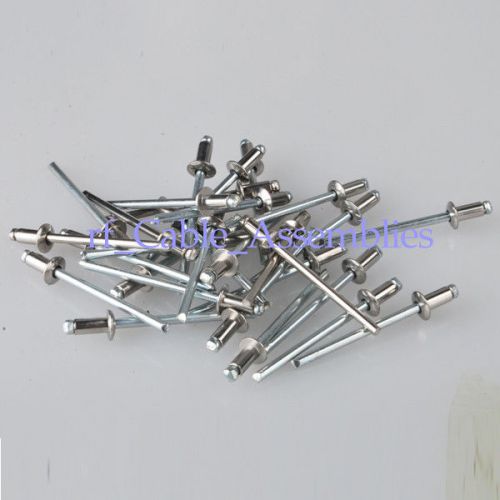 100x pop rivets all stainless steel 4*16mm standard flange core pulling lock new for sale