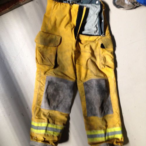 #5 BodyGuard Turnout Pants Fireman Firefighter Bunker Kevlar Pants 34L Oilfield
