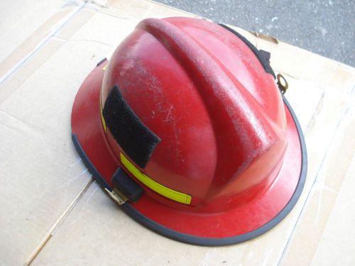 Morning pride helmet plus series + liner firefighter turnout fire gear #204 red for sale