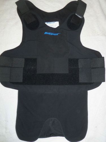 Carrier for kevlar armor- black 2xl/s + bullet proof vest by body guard + new+! for sale