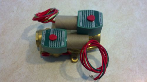 Asco red-hat ii solenoid valve 8344g080 3/8&#034; 120 volt 4 way for sale