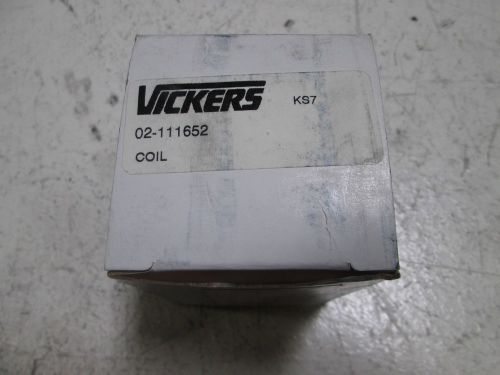 VICKERS 02-111652 VALVE COIL *NEW IN A BOX*