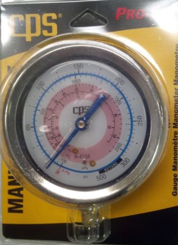 R410a, r-410a,  liquid filled gauge, 3-1/2&#039; dial,  blue low -30/300 psi for sale