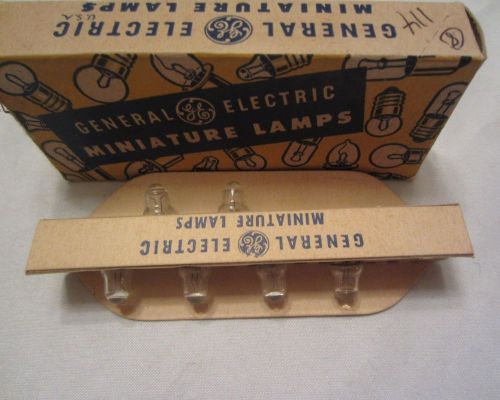 Box Of 6 GE General Electric 114 GE114 Miniature Flashlight Light Bulbs Lamps