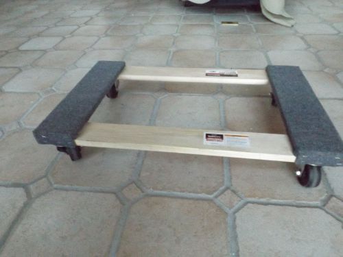 Moheavy duty 1000lbs furniture back saver mover&#039;s dolly moving hand truc 30&#034;x18 for sale