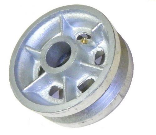 Industrial grade cast-iron, v-grove 5&#034; x 2&#034; wheel plain bore for sale