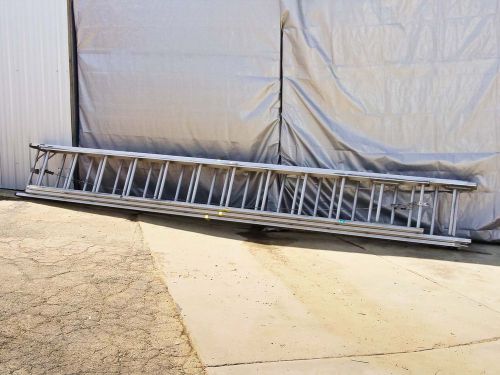 Duo safety 3 section 35&#039; aluminum extension ladder 1225 for sale