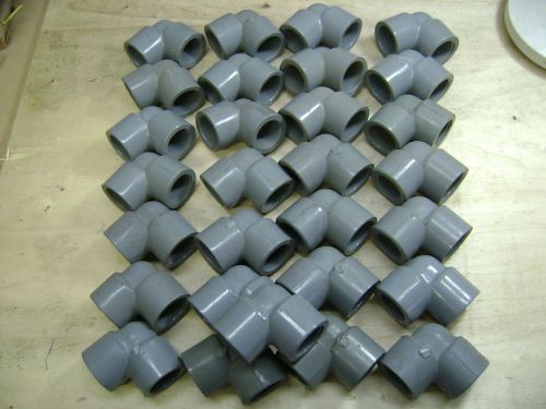 Spears  807-010c 1&#034; soc x fipt 90 degree scd 80 cpvc  elbows (lot of 29) for sale